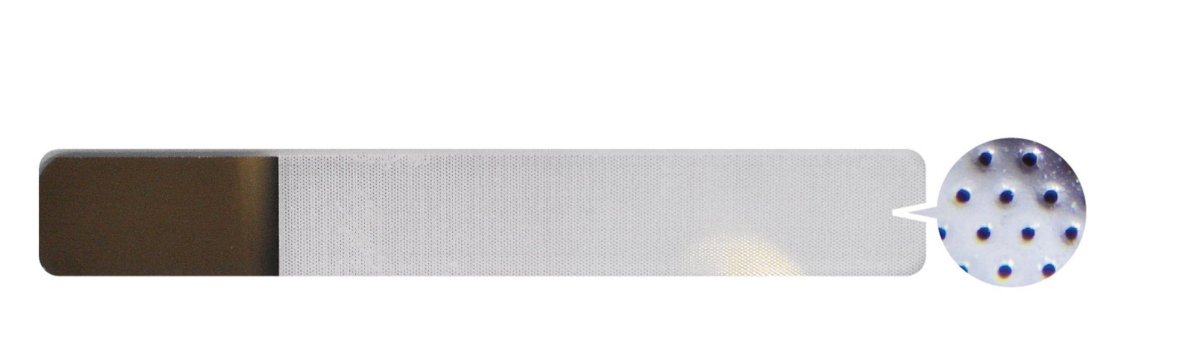 TO-PLAN Crystal Nail Shiner Glass Nail File with Exclusive Case