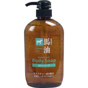 Kumano Yushi Horse Oil Body Soap 600mL