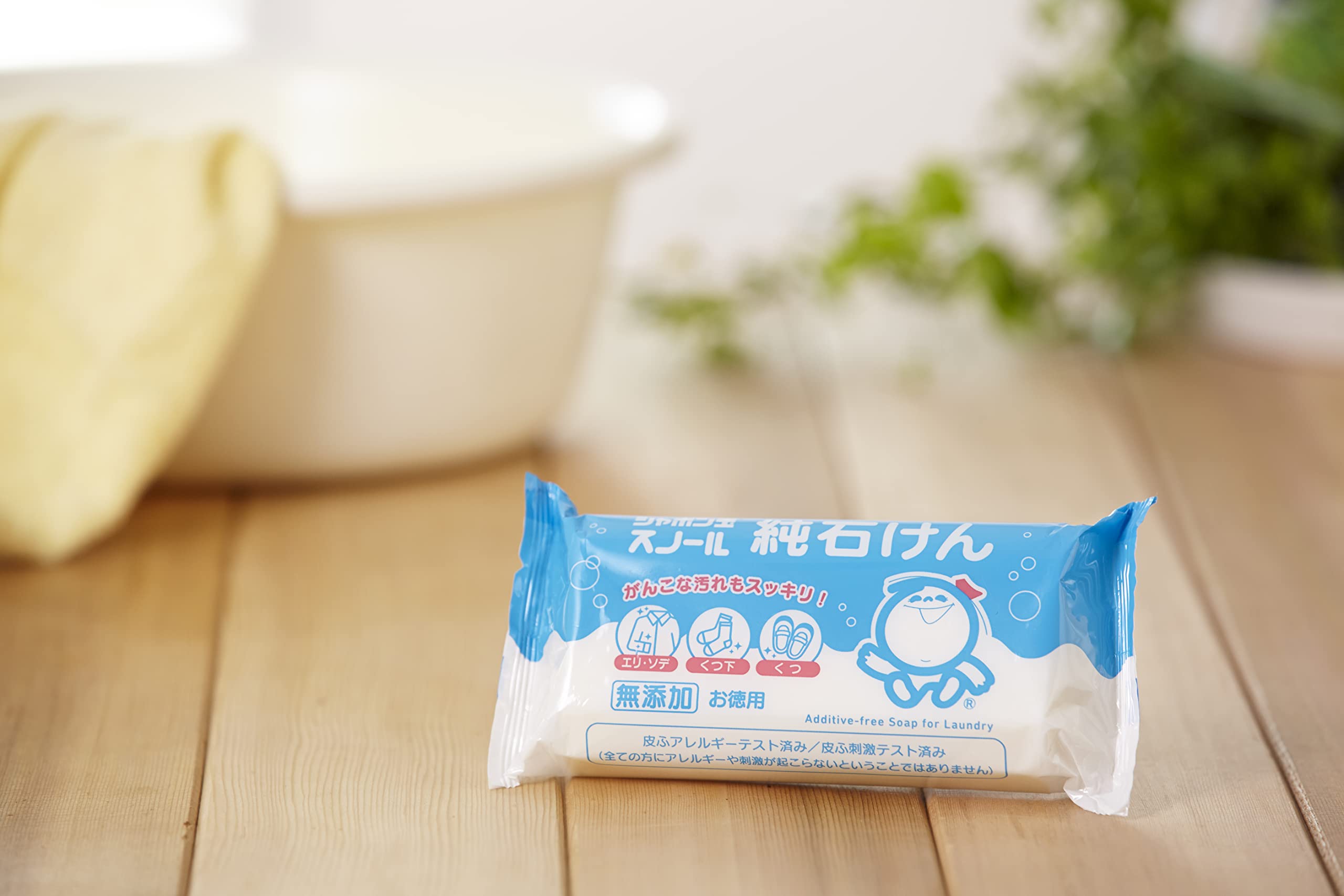 Soap Bubble Soap Sunol Pure Soap Additive-Free Elbow Sleeve Spot Washing Laundry Soap Solid 180g Natural Cleaning
