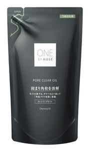ONE BY KOSE Cleansing Pore Clear Oil Refill 160mL Corner Plug Blackhead Makeup Remover