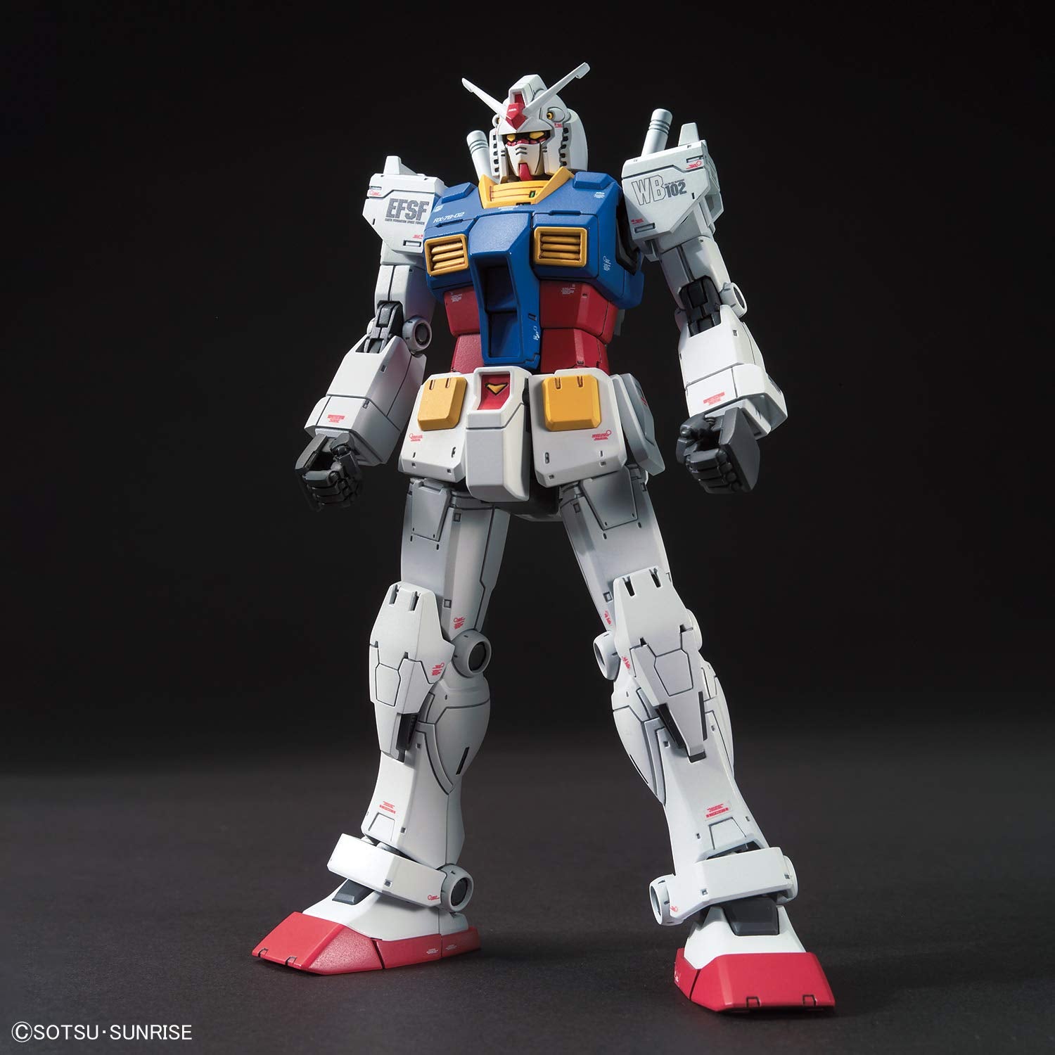 HG Mobile Suit Gundam THE ORIGIN RX-78-02 Gundam 1/144 scale color-coded plastic model