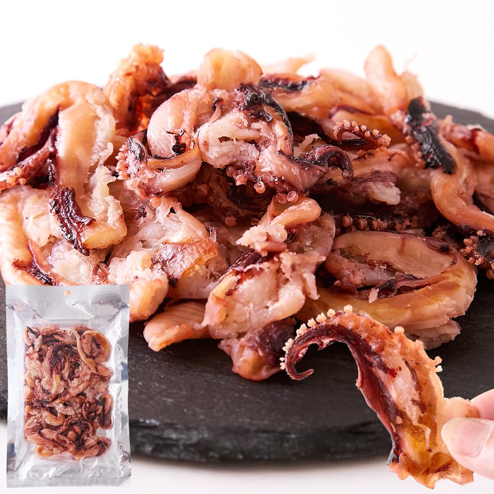천연 생활 국산 오징어 철판 구이 (100g) 달콤한 간장 풍미 오징어 진드기 진미 오징어 진미 안주 술의 동반 저녁 마련