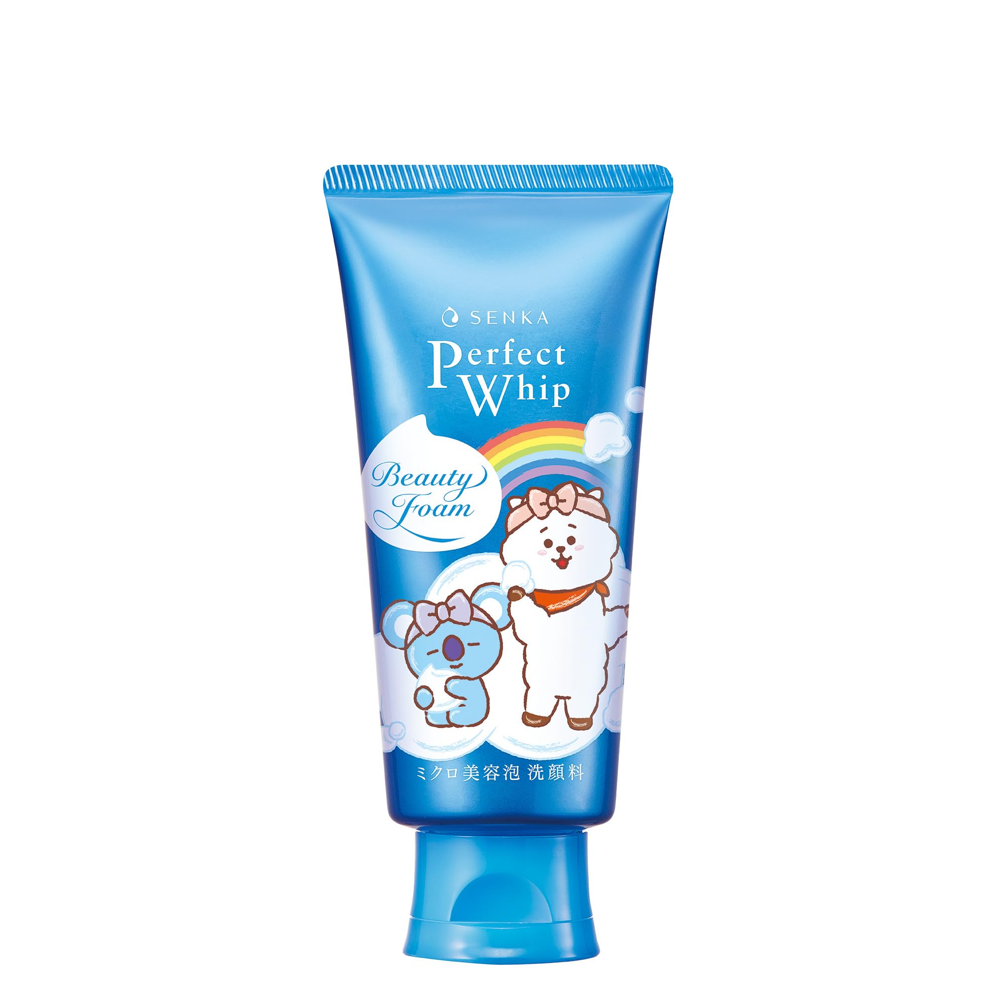 Senka SENKA Perfect Whip BT21 Collaboration 120g Texture Pore Dirt Foam Dead Skin Moisture Roughness