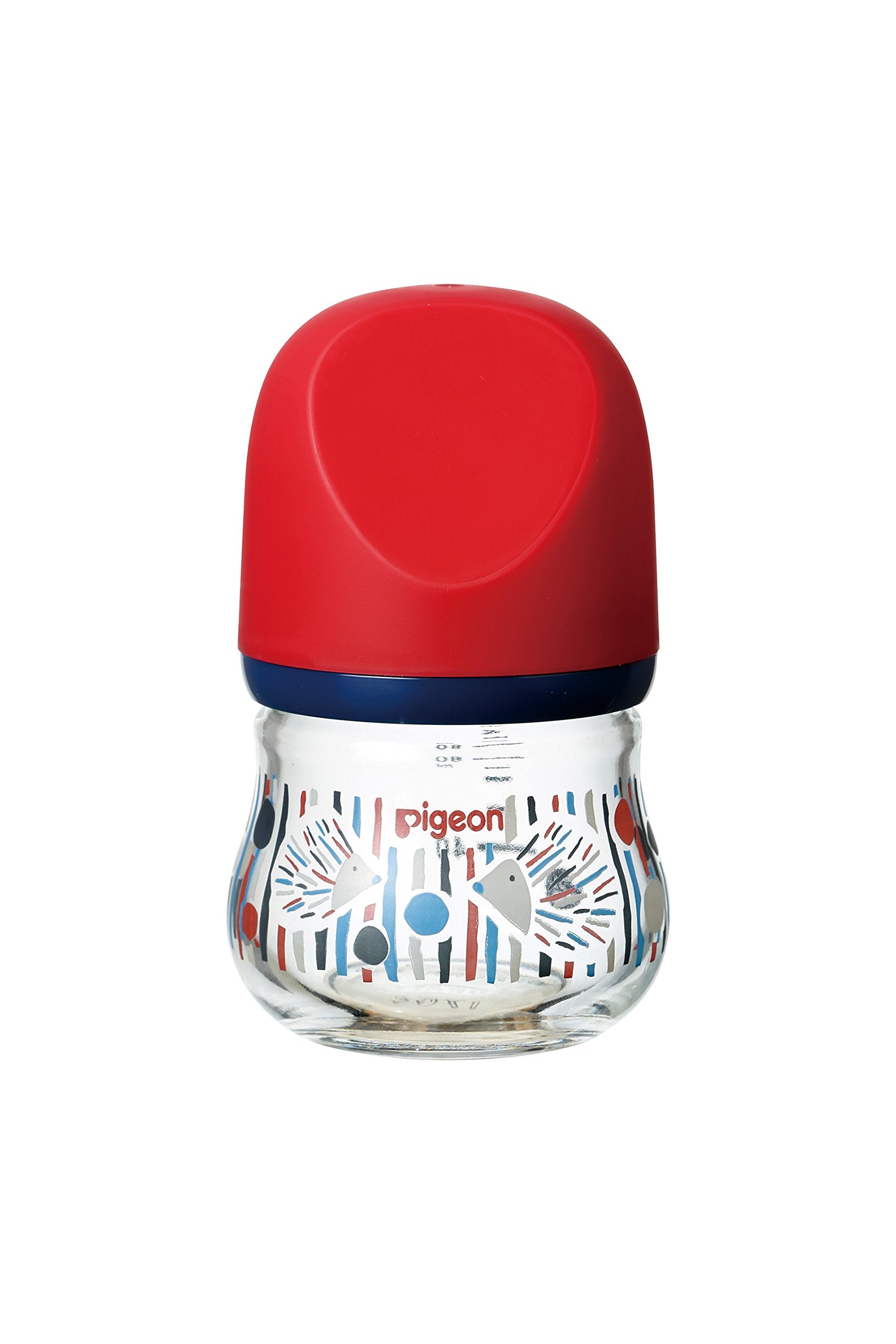 Pigeon Breastfeeding experience baby bottle my Precious Heat-resistant glass hedgehog 80ml A baby bottle that definitely supports breastfeeding from 0 months
