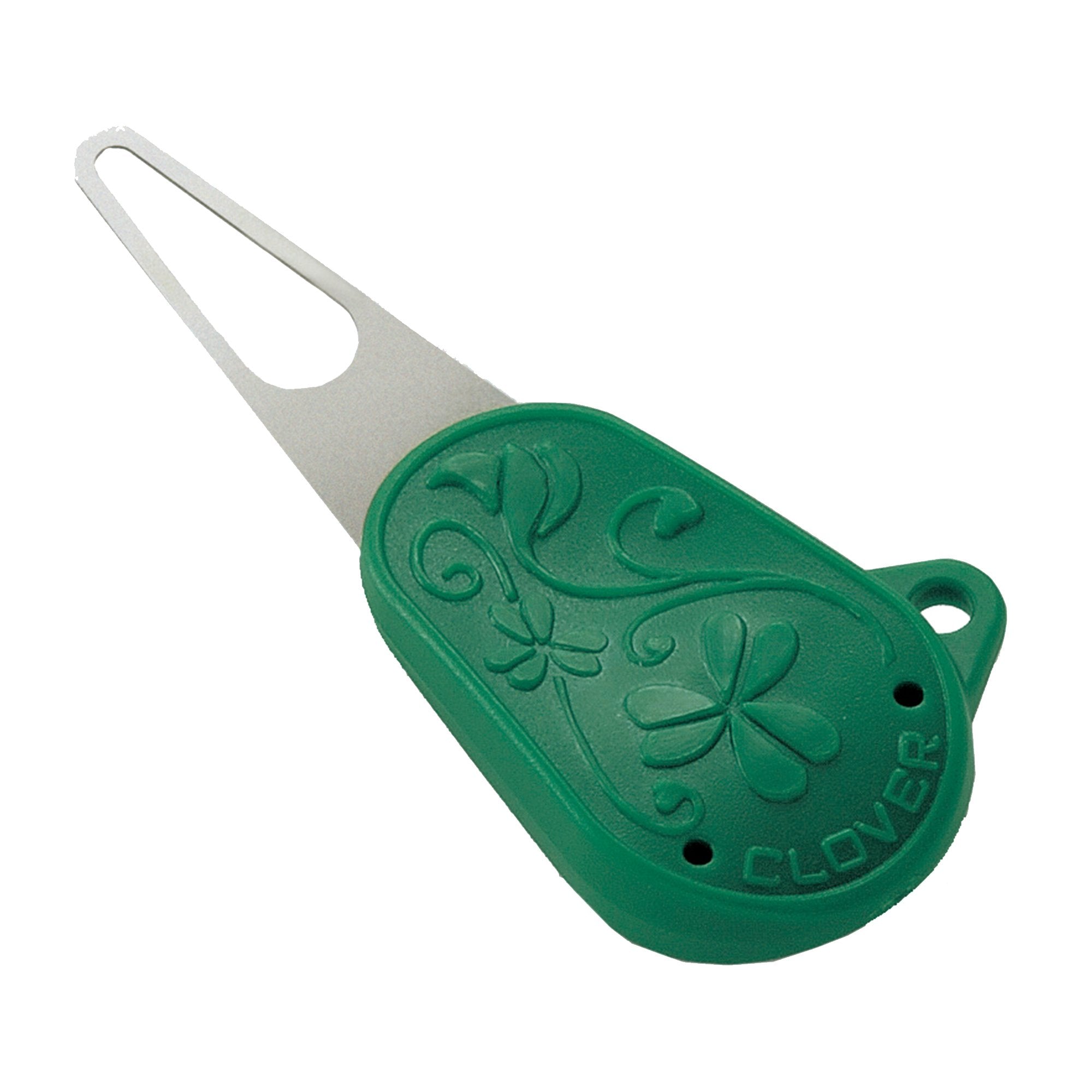 Clover Threader/Threader Knitting Threader Green 6.5x11x0.7cm