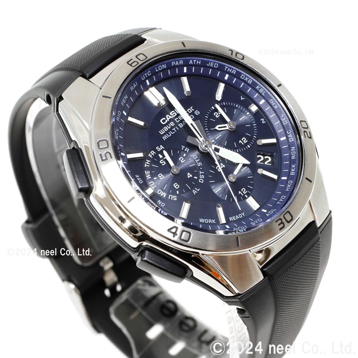 [Casio] Wave Ceptor Watch [Domestic Genuine Product] Radio Solar WVQ-M410-2AJF Black
