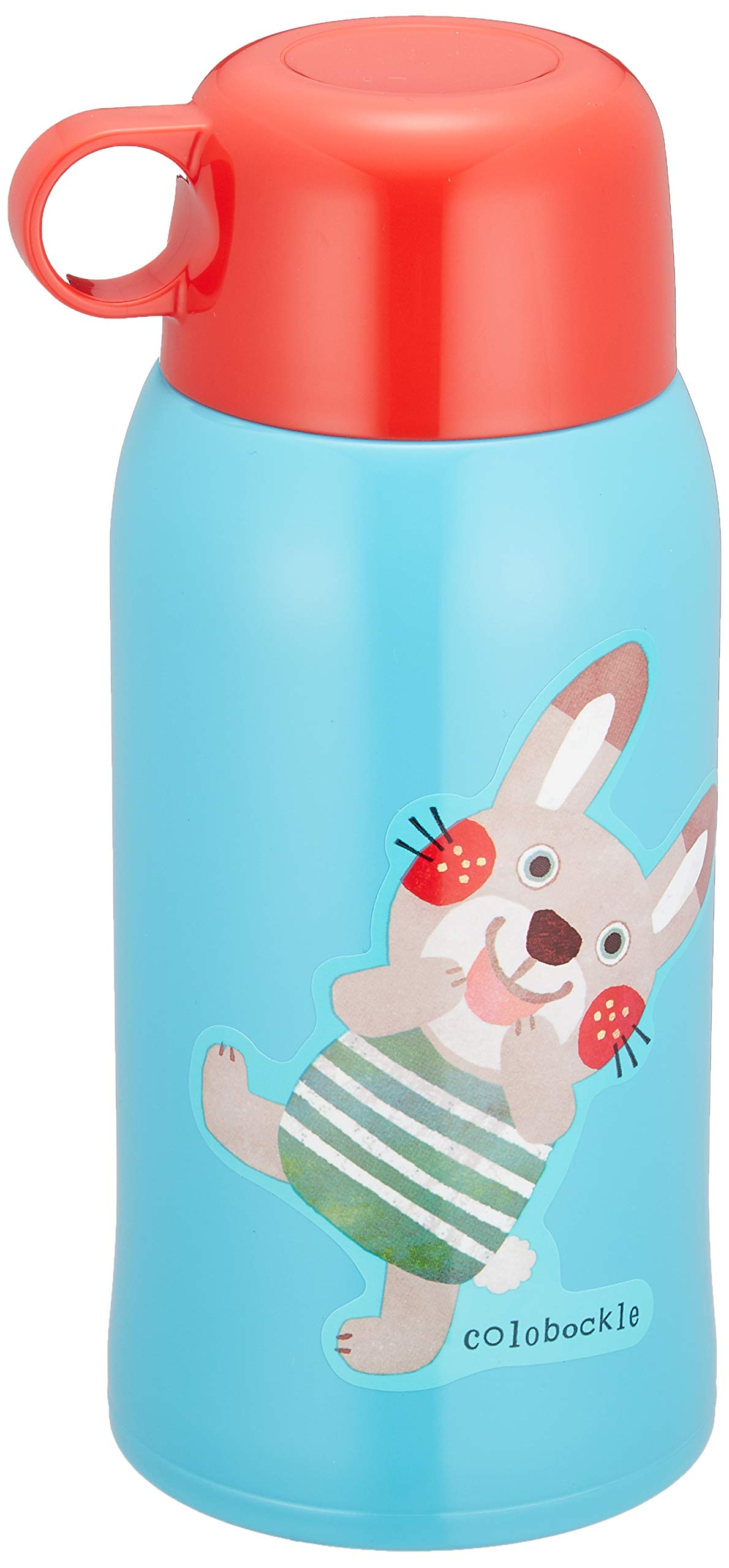Tiger 水瓶 600ml 直饮杯 含 2WAY 不锈钢水瓶 带袋 Sahara Korobokkuru Rabbit MBR-B06G-AR Tiger