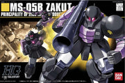 BANDAI SPIRITS HGUC Mobile Suit Gundam Zaku I (black triple star specification) 1/144 scale color-coded plastic model