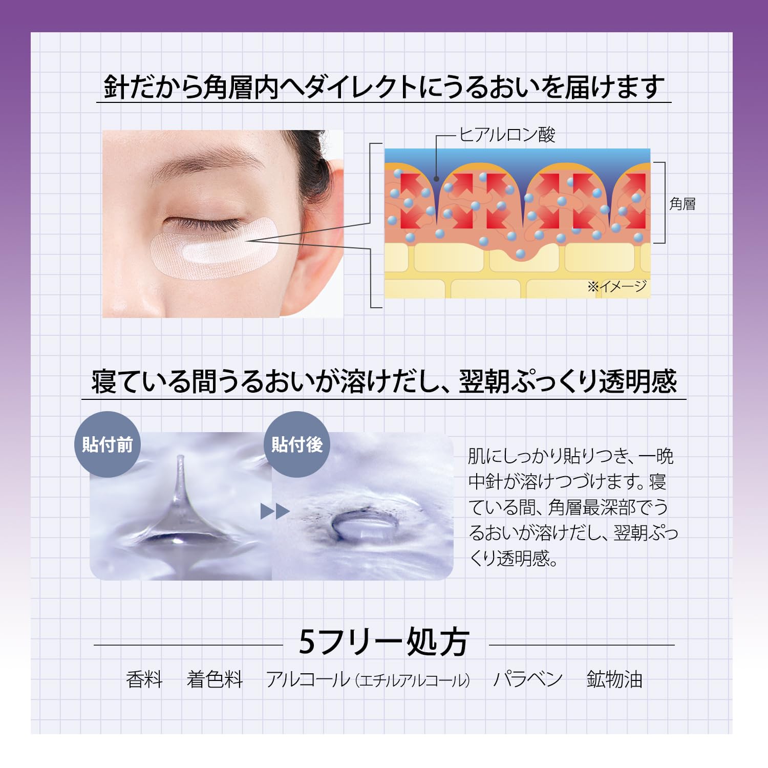 Clear Turn Hyalotune Micro Patch 1500 Needle Patch Pack Face Mask Pore Wrinkle KOSE