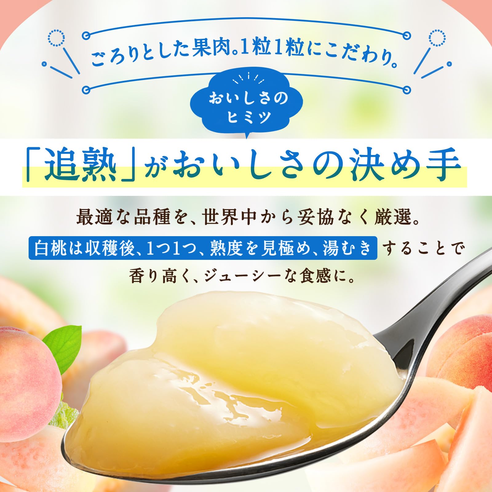 Aohata Whole Fruit White Peach 250g x 3 Jam All Fruit Sugar Free