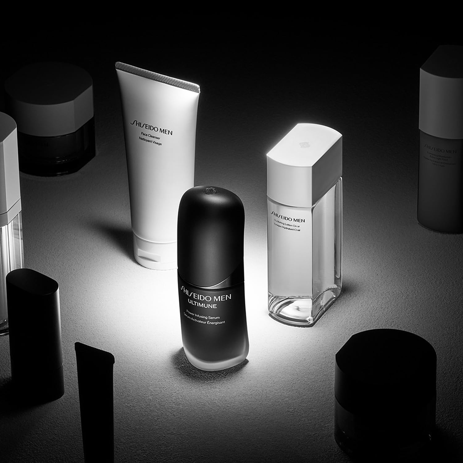 시세이도 남성 화장수 남성 하이드레이팅 로션 C 보습 모공 남성 피부용 스킨 케어 150 mL