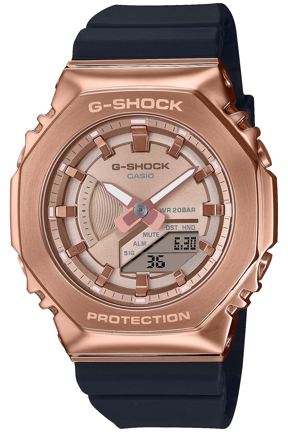 [Casio] G-Shock Watch [Domestic Genuine Product] Mid Size Model Metal Covered GM-S2100PG-1A4JF Women's Black