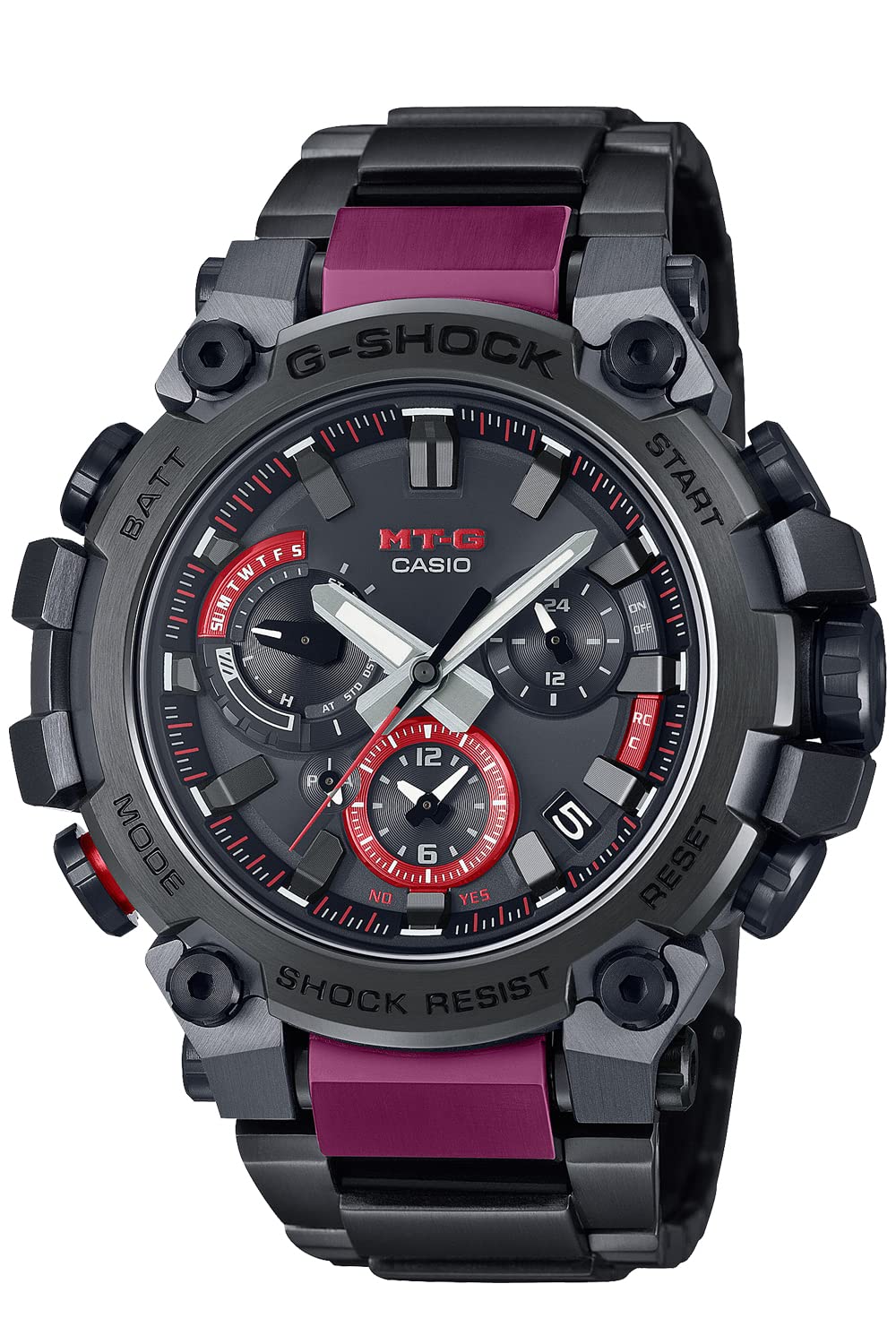 [Casio] G-Shock Watch [Domestic Genuine Product] MT-G Bluetooth Equipped with Radio Solar MTG-B3000BD-1AJF Men's Black