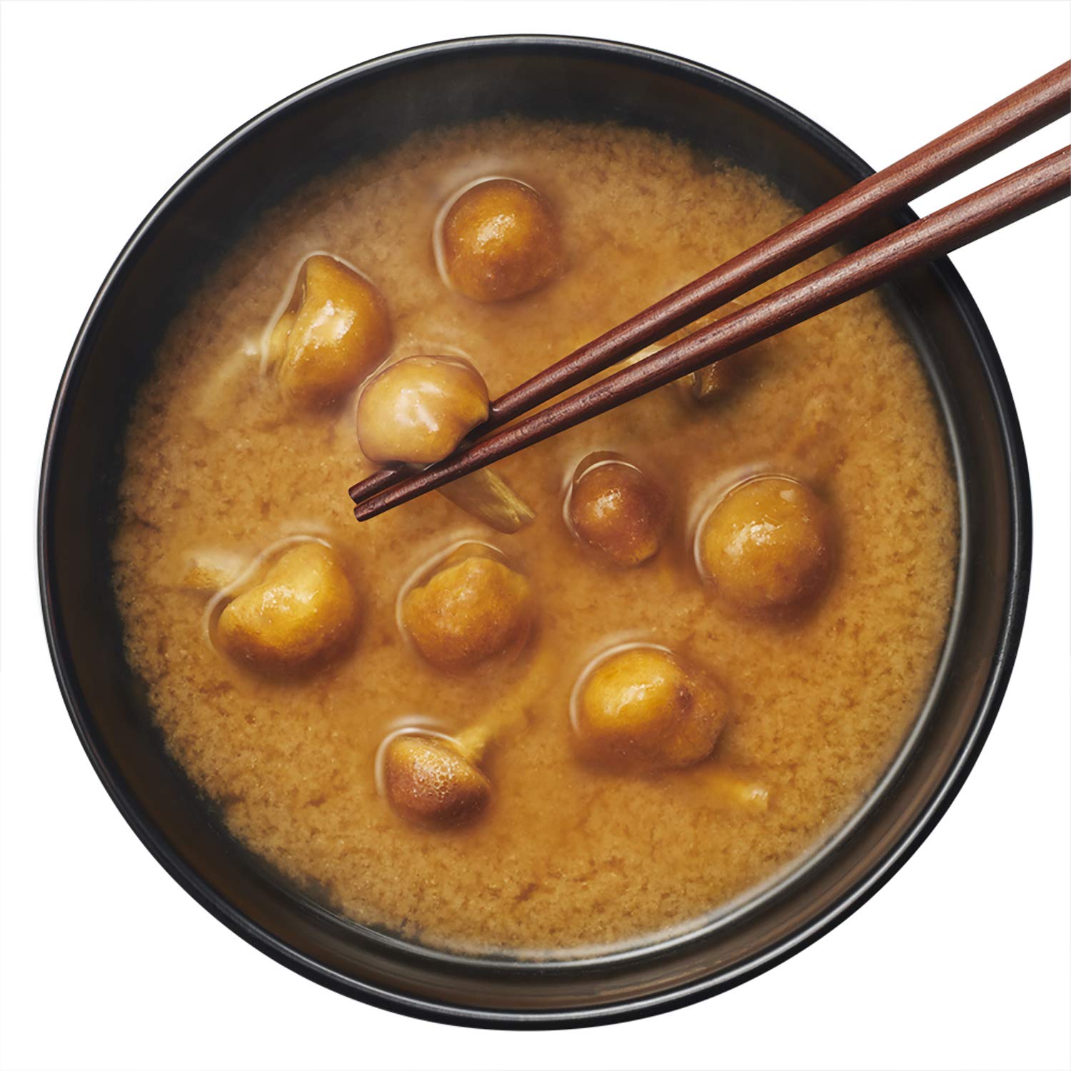 히카리 된장 컵 미소 국물 부드러운 맛과 향기 nameko 1 음식 × 6 개