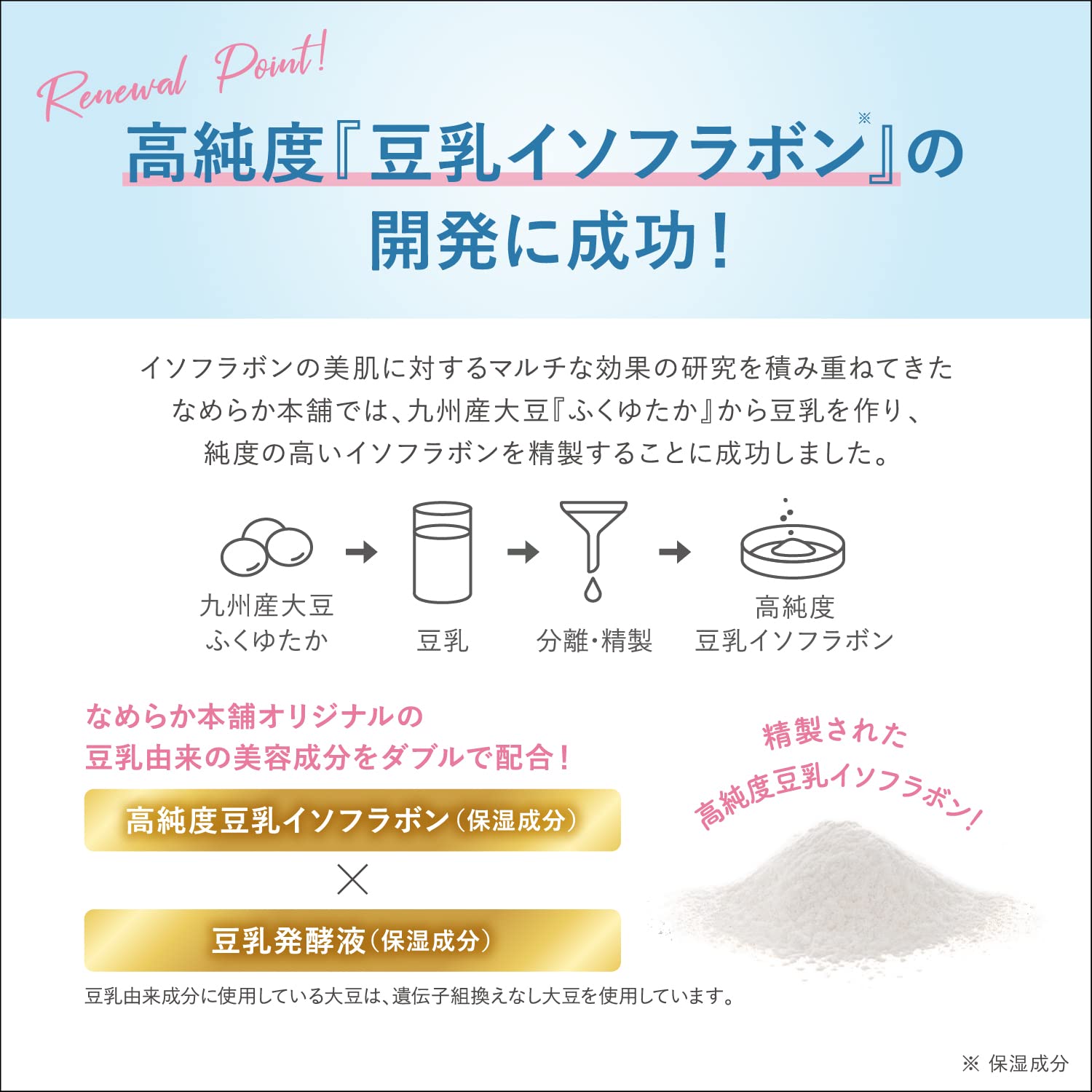 매끄러운 본점 크림 NC 고순도 두유 이소플라본(보습 성분) 배합 무향료·무착색·무광물유 국산 대두 후쿠유타카 사용(보습 성분) 50 그램