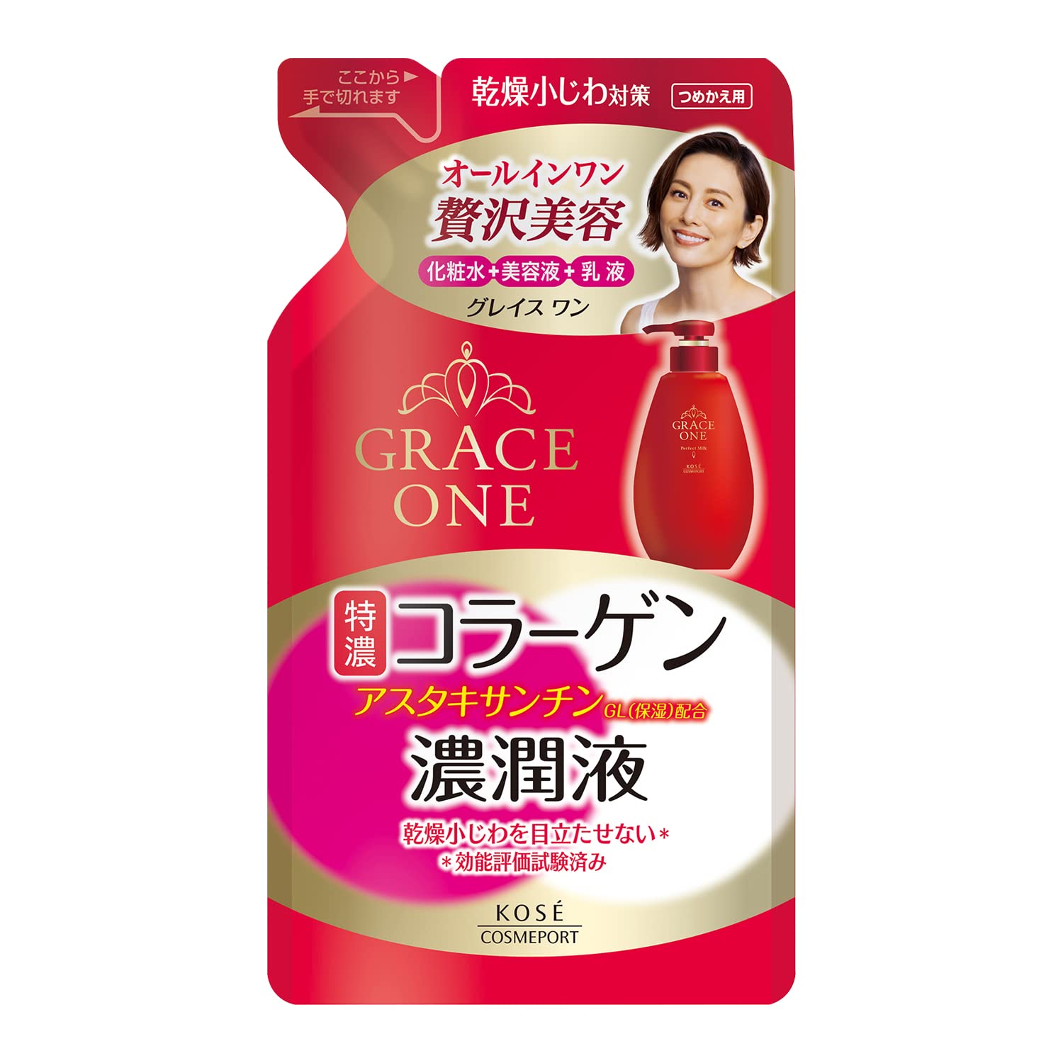 KOSE Grace One Concentrated Liquid (Moisturizing Liquid) Refill 200ml