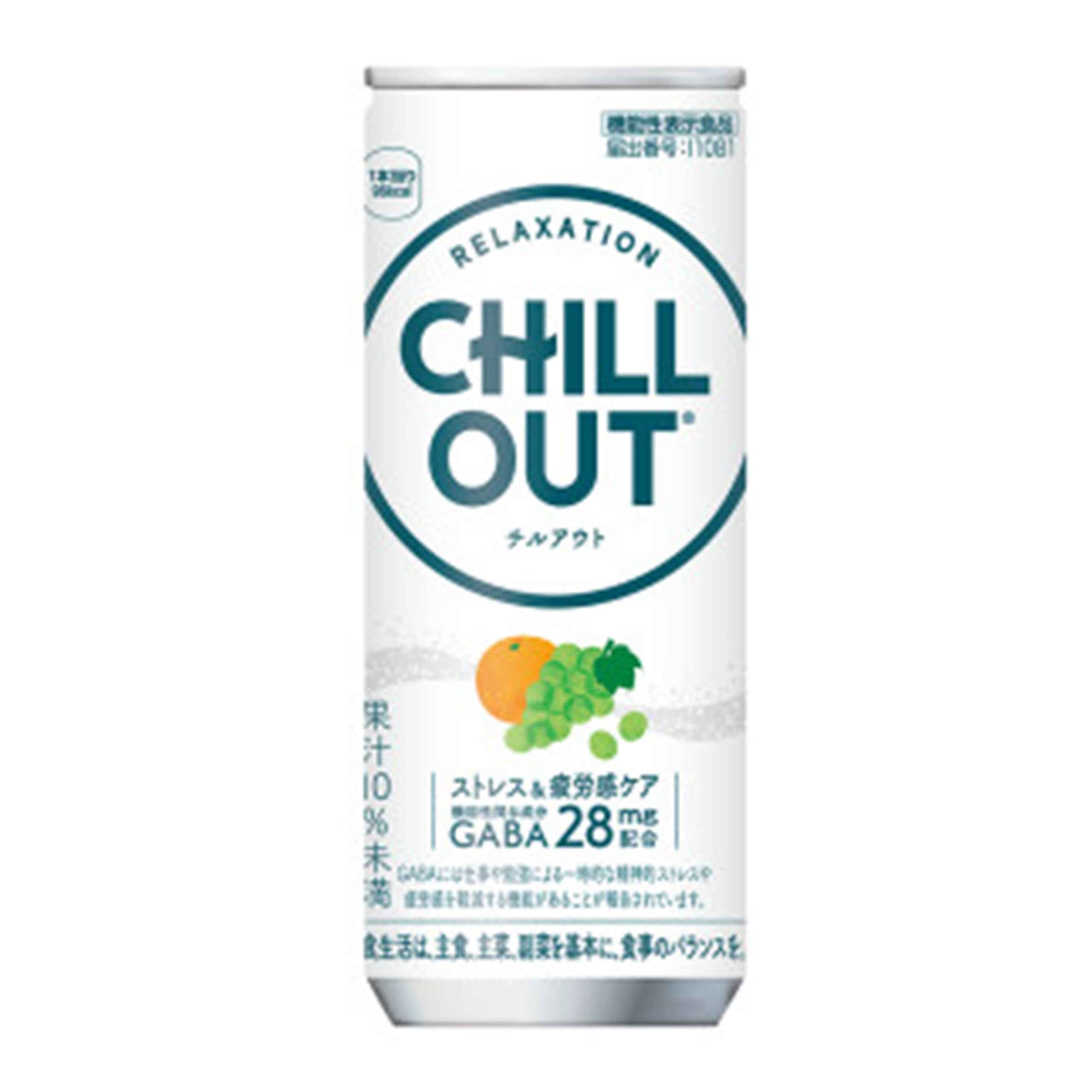 Coca-Cola Chill Out Stress & Fatigue Care 250ml cans x 30 bottles [Food with functional claims]