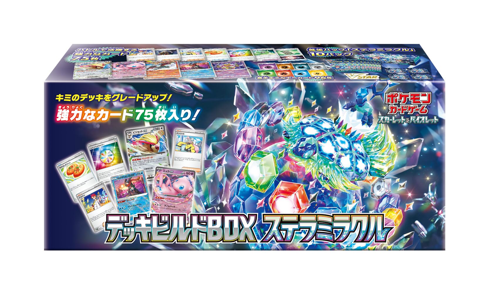 Pokemon Card Game Scarlet & Violet Deck Build BOX Stella Miracle