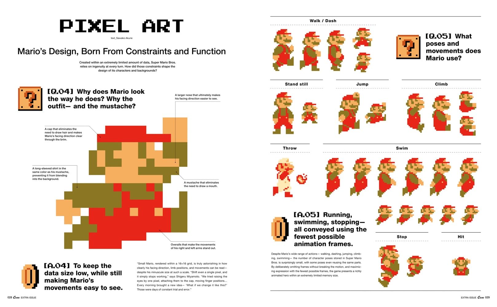 Casa BRUTUS EXTRA ISSUE SUPER MARIO BROS. AND DESIGN