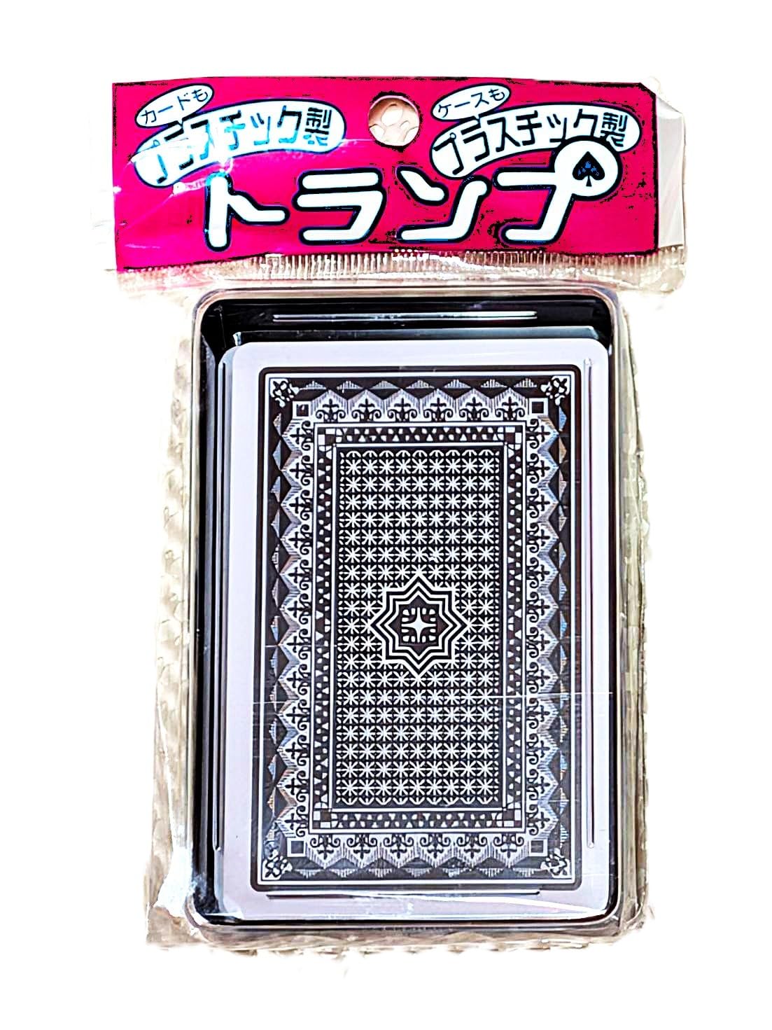 World Atlas Playing Cards Plastic Waterproof Mini Size Compact Durable Card Game Portable with Case