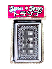 World Atlas Playing Cards Plastic Waterproof Mini Size Compact Durable Card Game Portable with Case