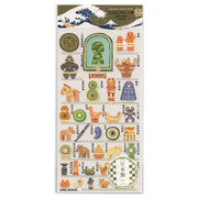 Kamio Japan Sticker Nihon Shiru Goku Shrines and Temples 225357