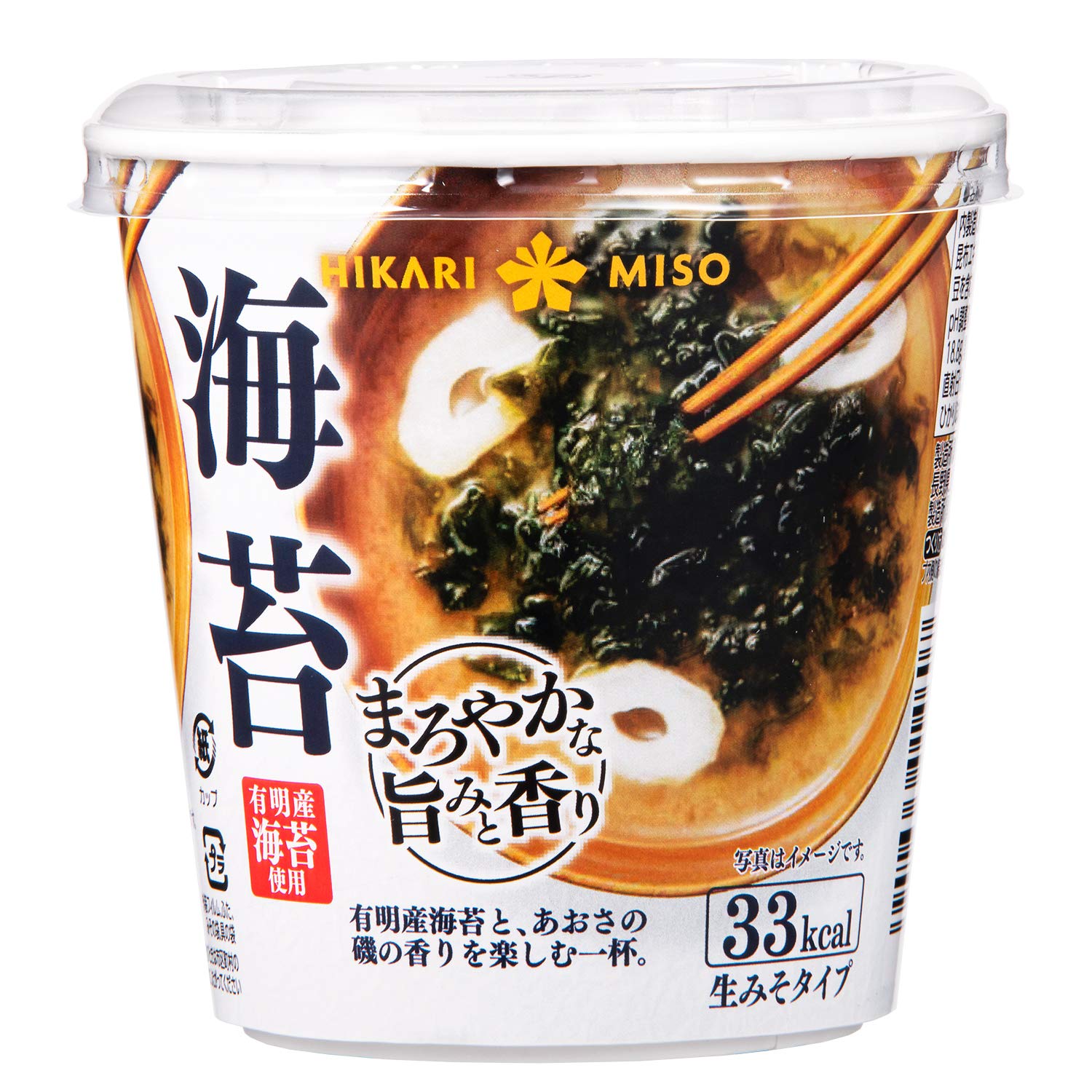 Hikari miso cup miso soup mellow flavor and aroma seaweed 1 serving x 6 pieces