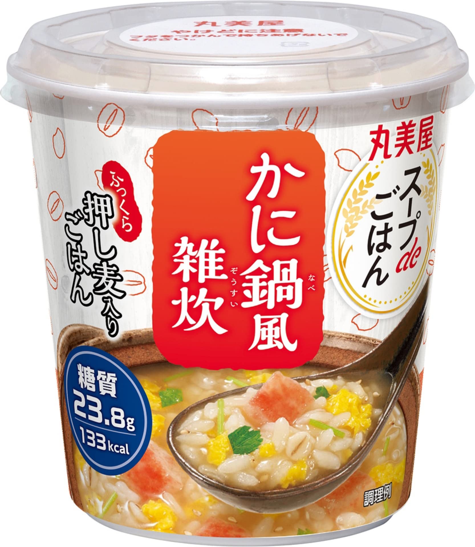 Marumiya soup de rice crab pot style rice porridge 69g x 6 pieces