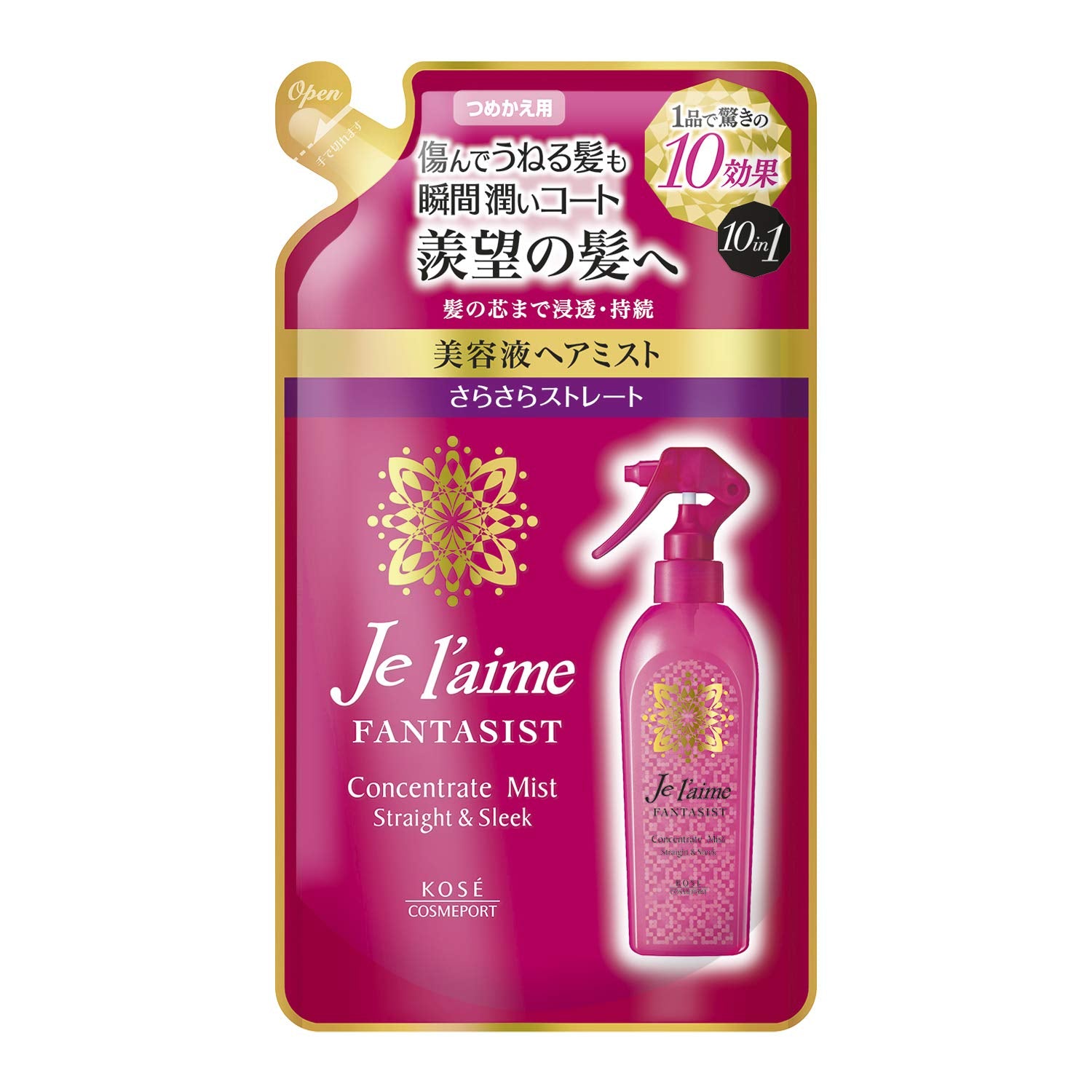 KOSE Jereme Fantasist Concentrate Mist (Smooth Straight) Refill