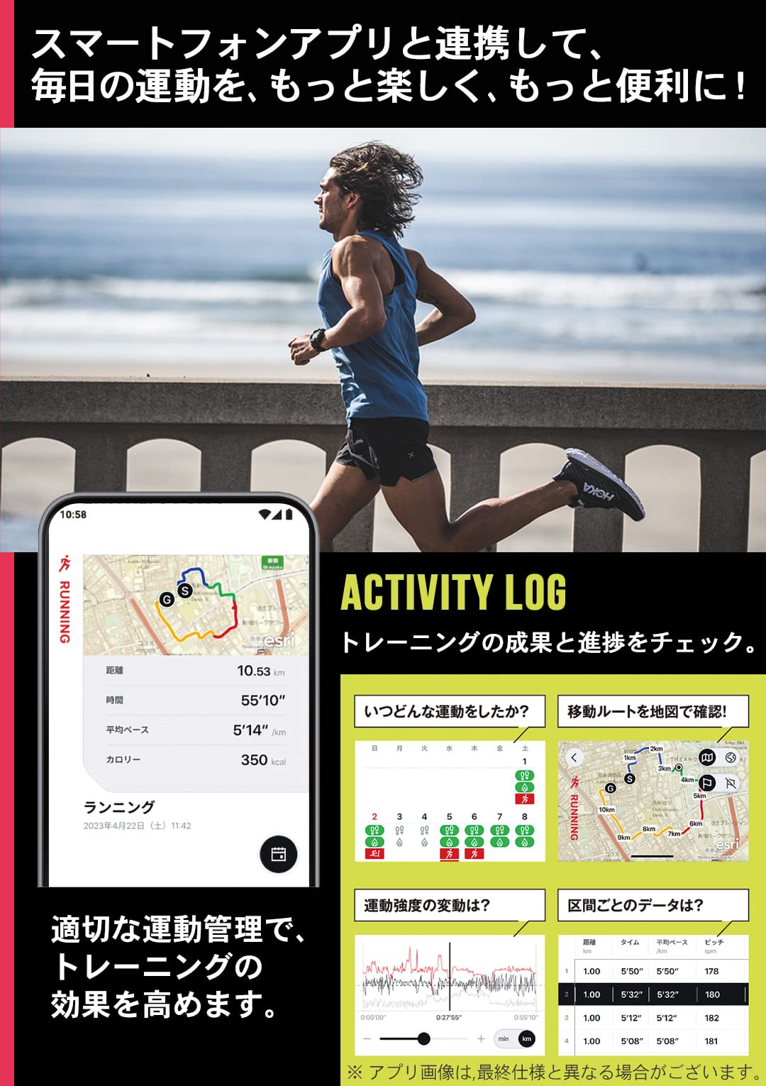 [카시오] 손목시계 지쇼크[국내 정규품] G-SQUAD GPS 심박계 Bluetooth 탑재 GBD-H2000-1 AJR 맨즈 블랙