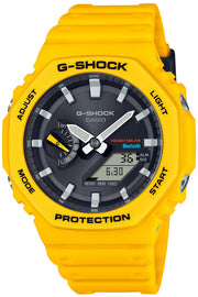 [Casio] G-Shock Watch [Domestic Genuine Product] Equipped with Bluetooth Solar GA-B2100C-9AJF Men's Yellow