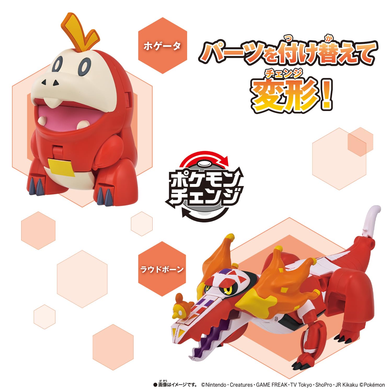 [BANDAI] Pokemon เปลี่ยน Hogeta/Loudbone