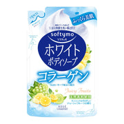 KOSE Softimo White Body Soap Collagen Refill 420ml