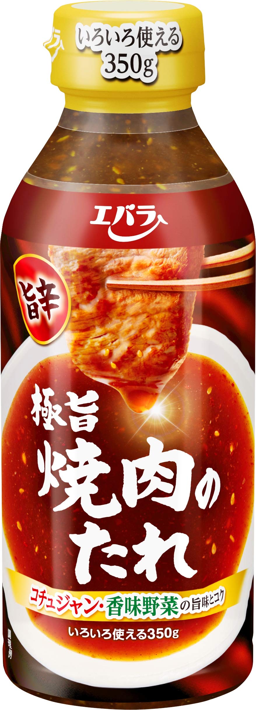 [에바라] 극지 야키니쿠 양념장 맛 350g × 6 병 (야키니쿠 소스 불고기 소스 불고기 소스)