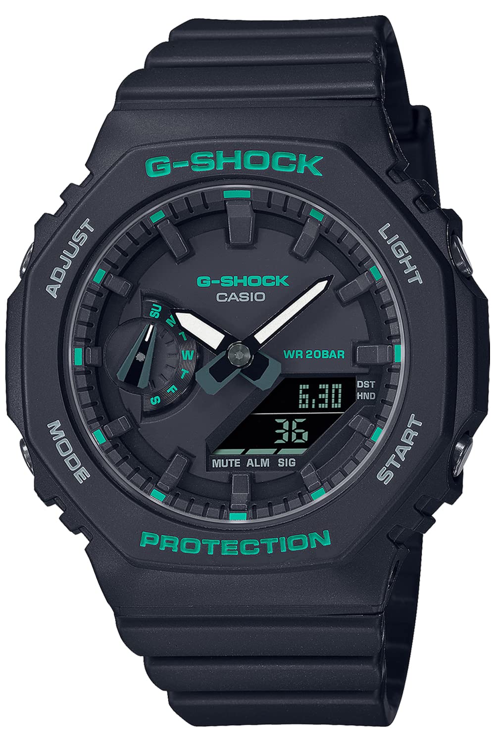[G-SHOCK] [Casio] Watch [Domestic genuine product] Mid-size model GMA-S2100GA-1AJF Women's Black