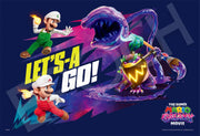 Câu đố ghép hình Epoch Bộ phim Super Mario Galaxy Mario & Luigi vs. Wonder Bowser Jr. 100 mảnh lớn 26 x 38cm Có keo kèm theo Vé tính điểm 26-508