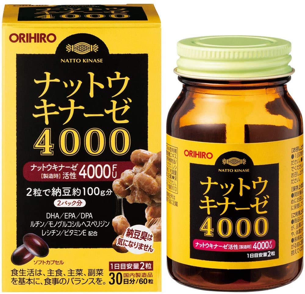 Orihiro Nattokinase 4000 X6 set