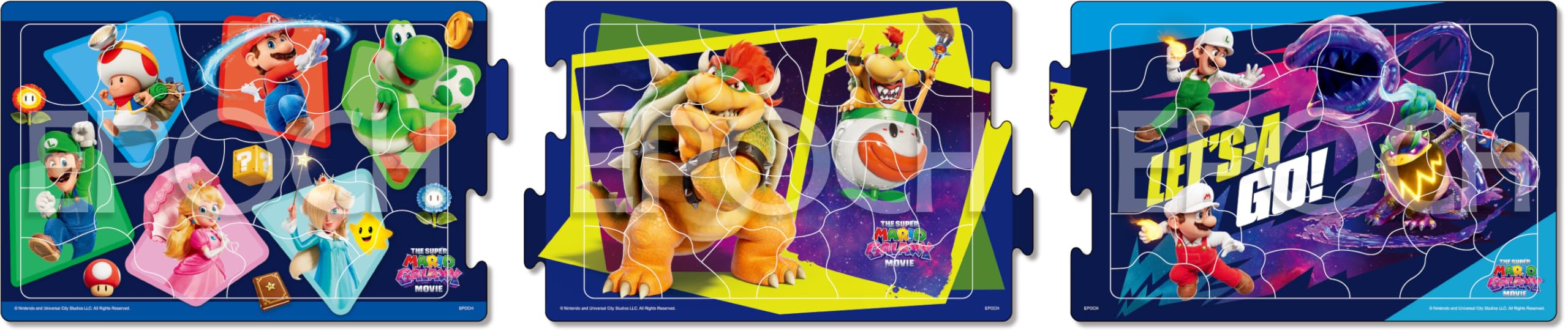 Câu đố toàn cảnh về các bước đi của Epoch Apollo Bộ phim Super Mario Galaxy 18/24/32 Miếng dành cho độ tuổi từ 5 trở lên Chứng nhận ST Mark 24-218
