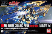 BANDAI SPIRITS HGUC 机动战士高达 NT 独角兽高达 3 号机凤凰（毁灭模式）（Narrative Ver.）1/144 比例彩色塑料模型