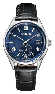 [CITIZEN] Men's Watch CITIZEN COLLECTION BV1120-15L Photovoltaic Eco-Drive Small Second Cowhide Blue