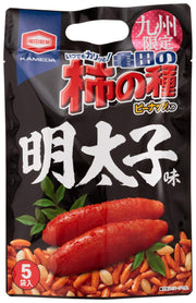 [ลิมิเต็ดคิวชู] คาคิโนะทาเนะเมนไทโกะ 110g/ ของว่าง ข้าวเกรียบข้าวโอคากิ