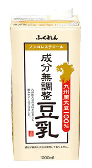 Sữa đậu nành nguyên chất Fukuren Kyushu 1L x 6 miếng