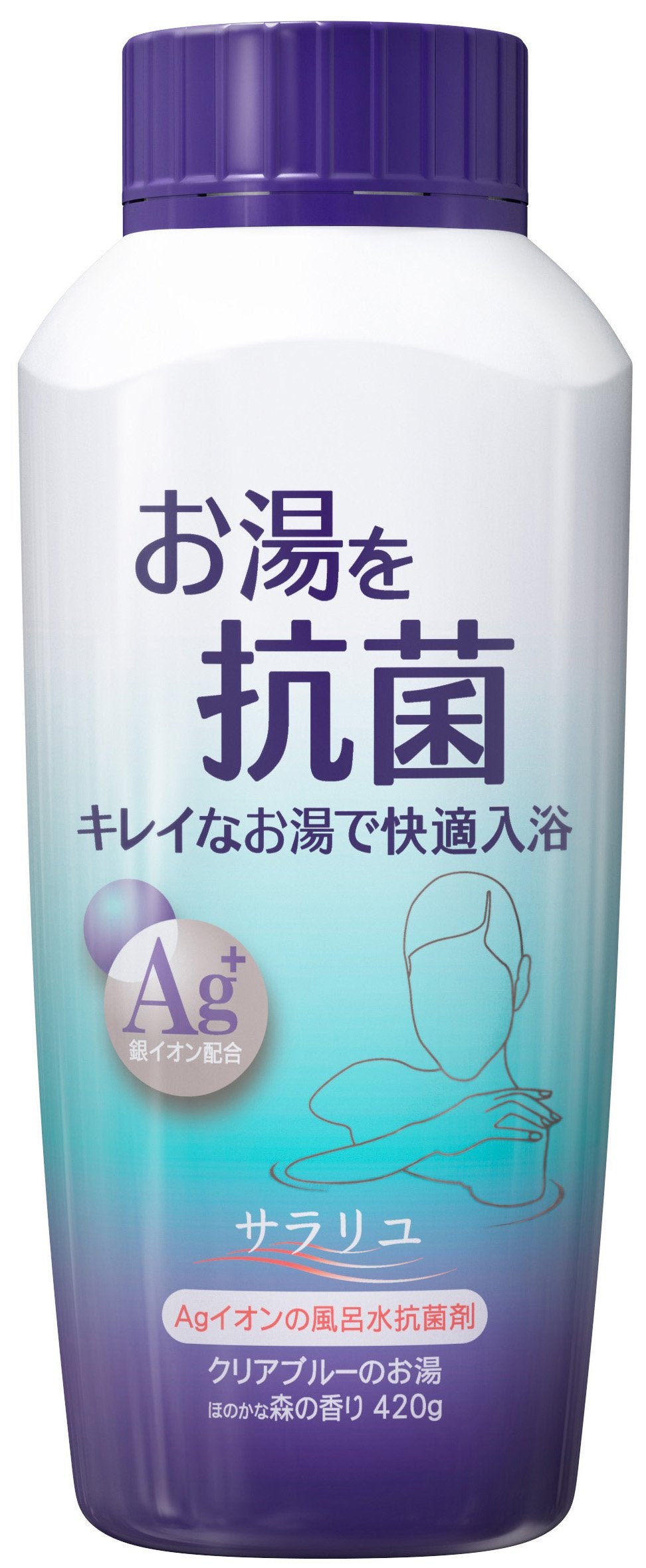 Tanpei Pharmaceutical Saraliu Ag ion bath water antibacterial agent 420g