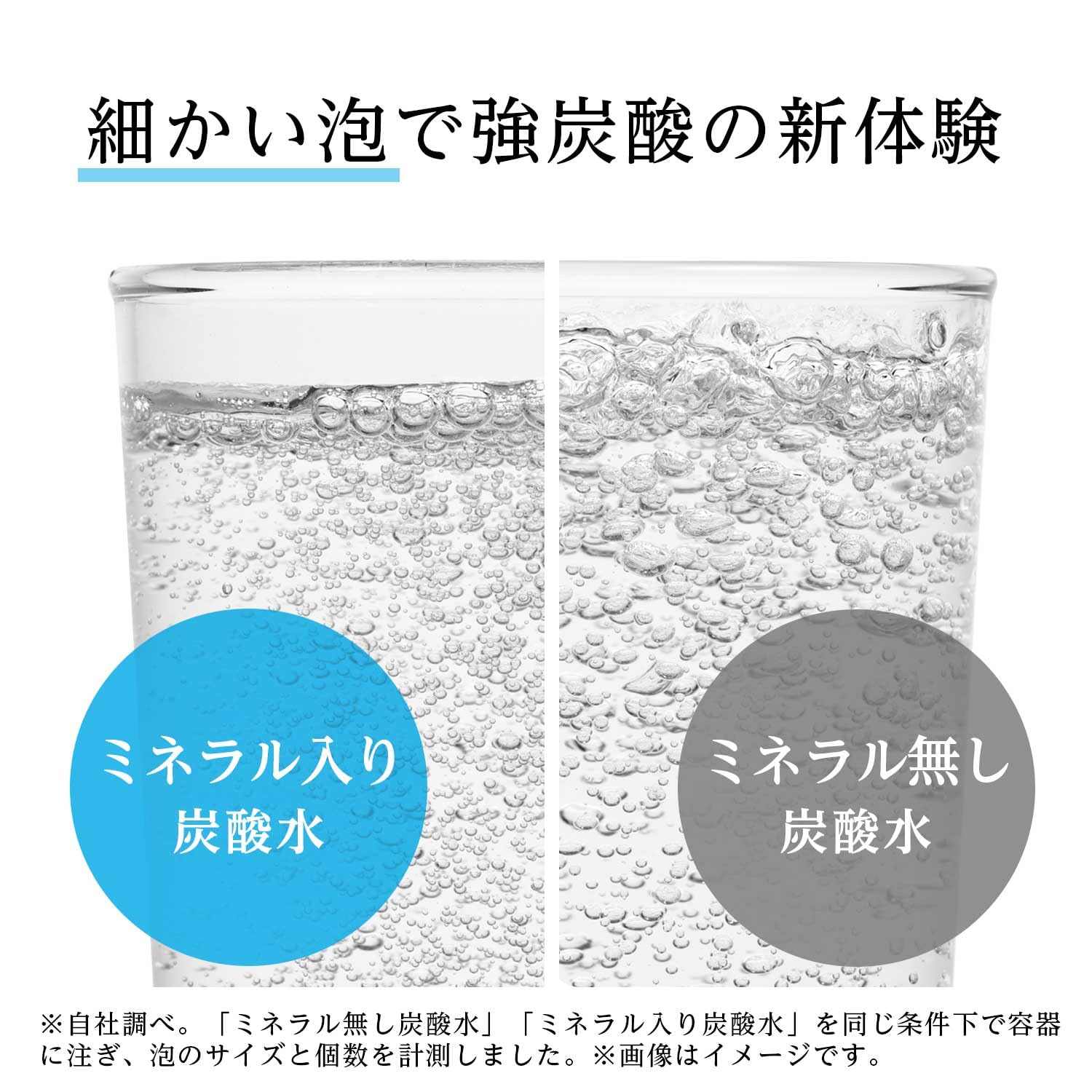Mineral Strong Itoen Labelless Strong Carbonated Water 500ml x 24 bottles