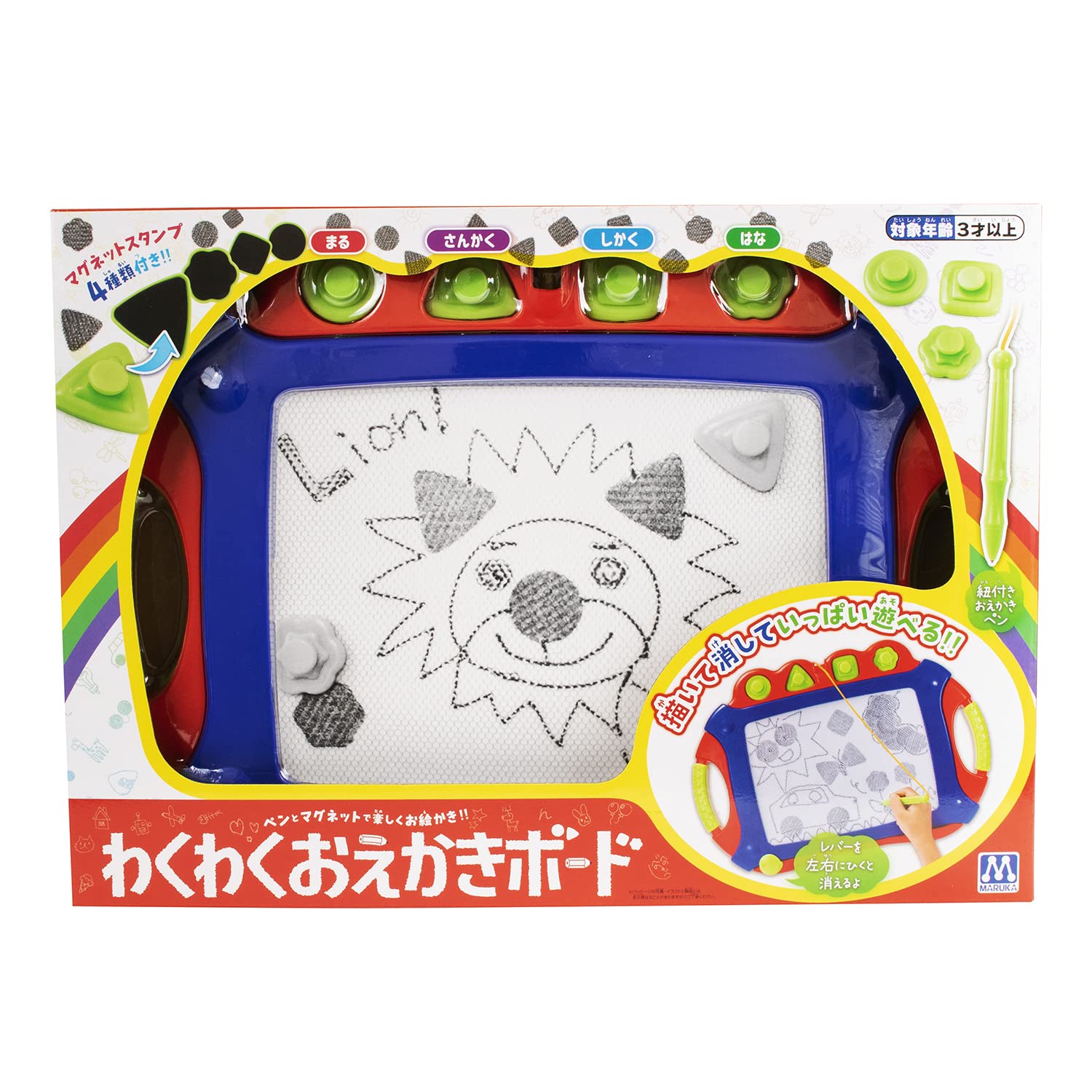 Maruka Exciting Drawing Board Toy, Educational Toy, Ages 3+ 194112