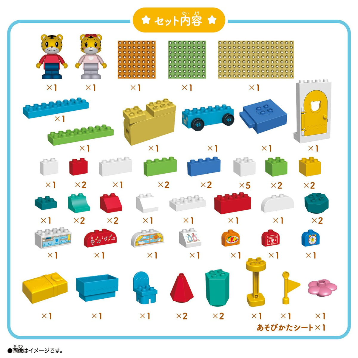 Series Khối hành động Bandai Shimajiro Hộp khối nhà của Shimajiro Dành cho trẻ từ 3 tuổi trở lên