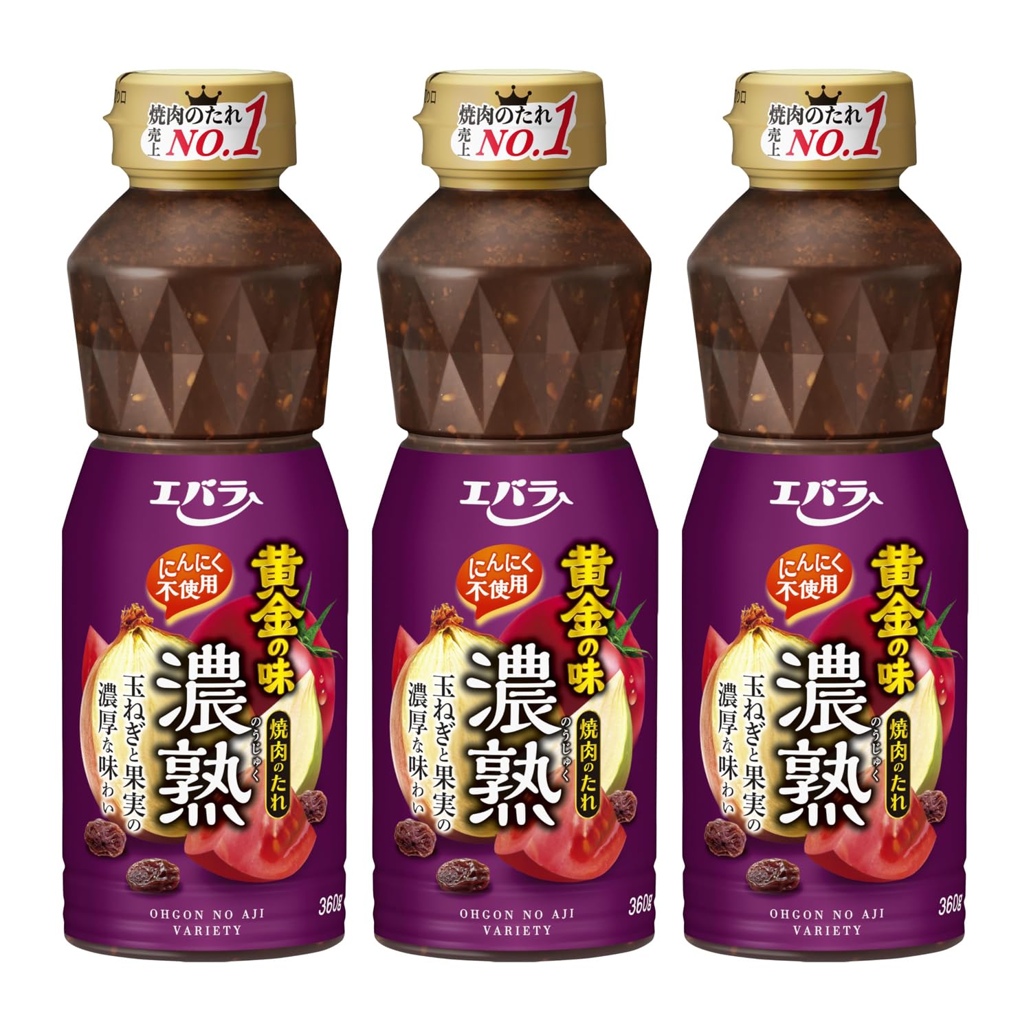 에바라 황금맛 농숙 360g 3병 4901108016039