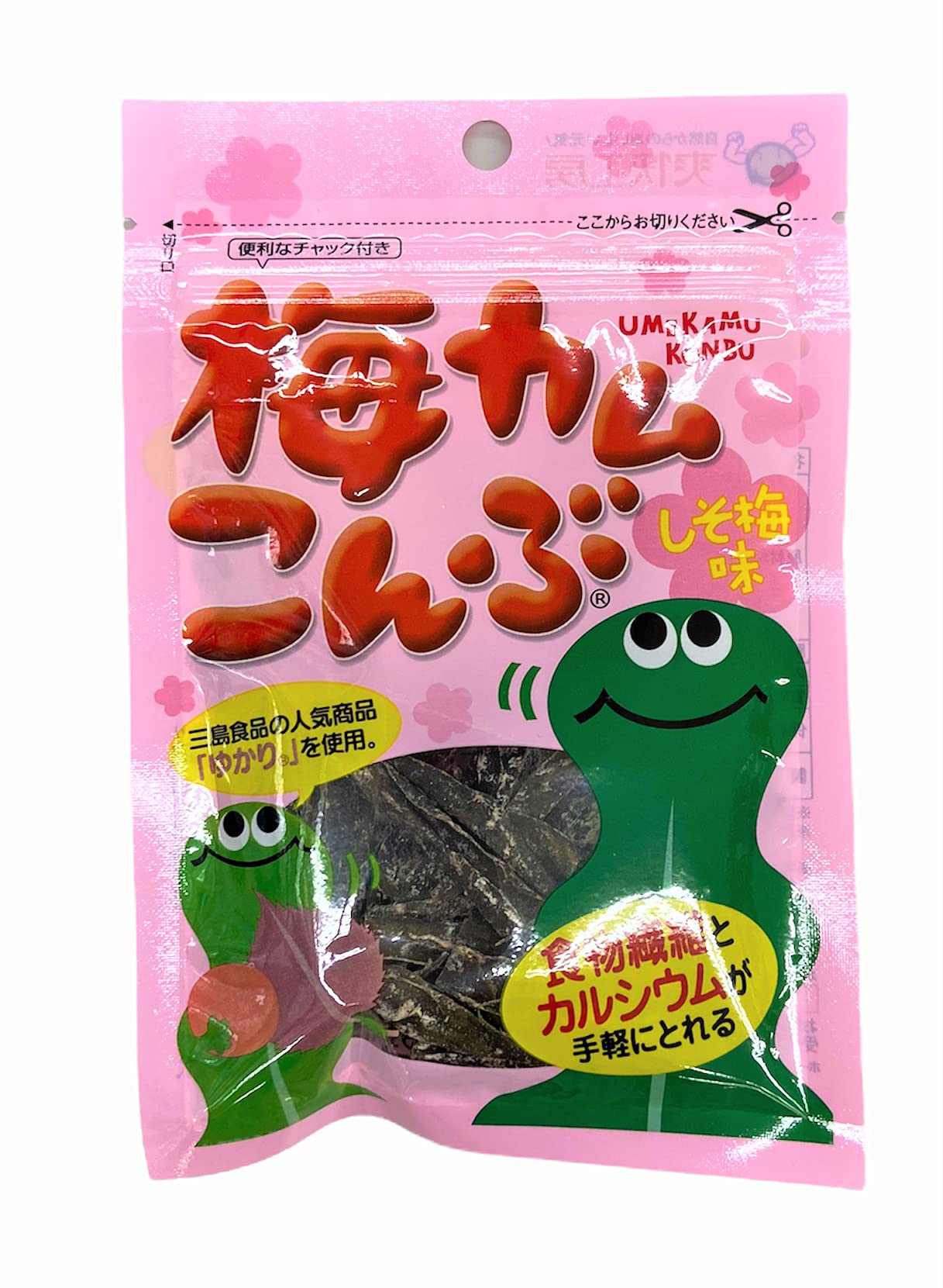 【우에다 다시마】매실 캠 콩부시소 매실맛 10g 간식/씹는/맛/휴대/스낵/용품