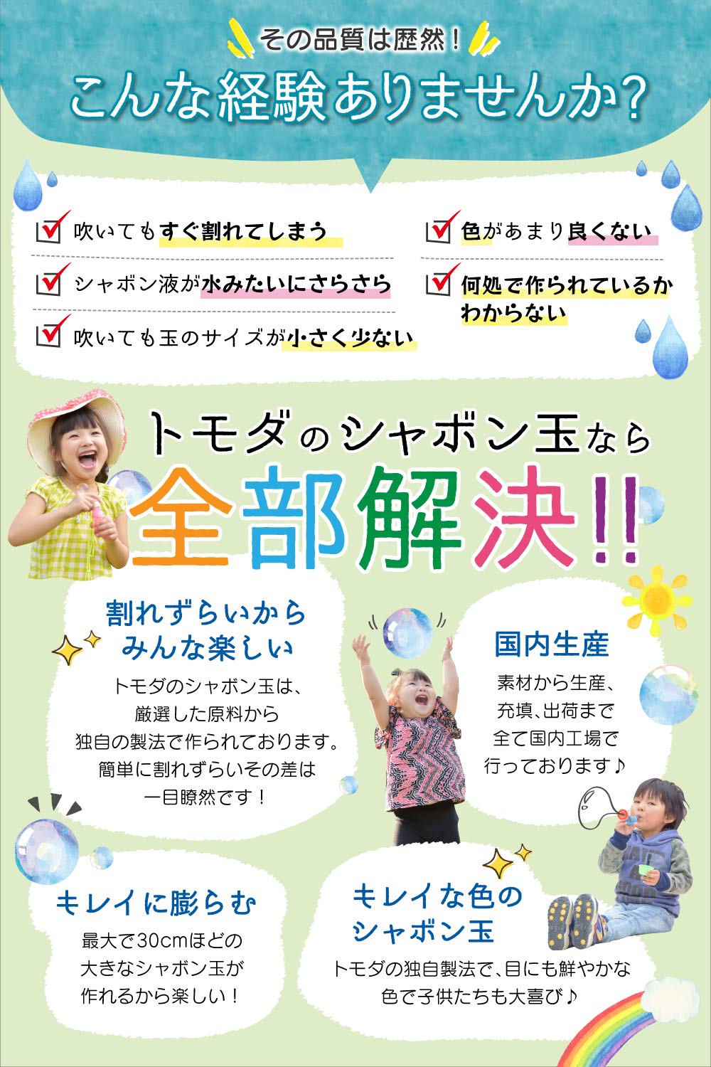 Tomoda Shokai Tomoda Soap Bubbles 1800ml Made in Japan Large Capacity Soap Bubbles Replenisher