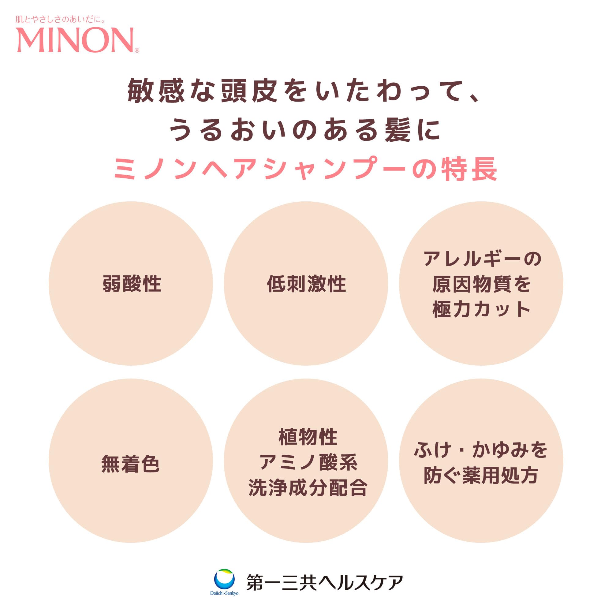 미논 약용 헤어 샴푸 리필용 380mL 헤어 샴푸 민감 피부 가려움 비듬 보습 건조 대책 약산성 저자극성[의약부외품]